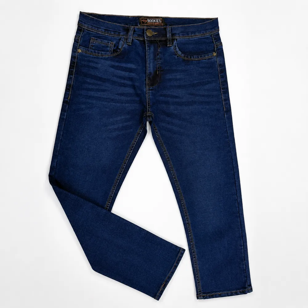 Rookies Jeans Pant Deep Blue - 01 Pcs